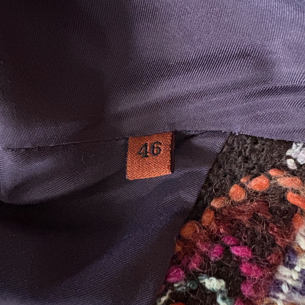 Vintage Missoni Multicolor Knit Jacket - Picture 4 of 5